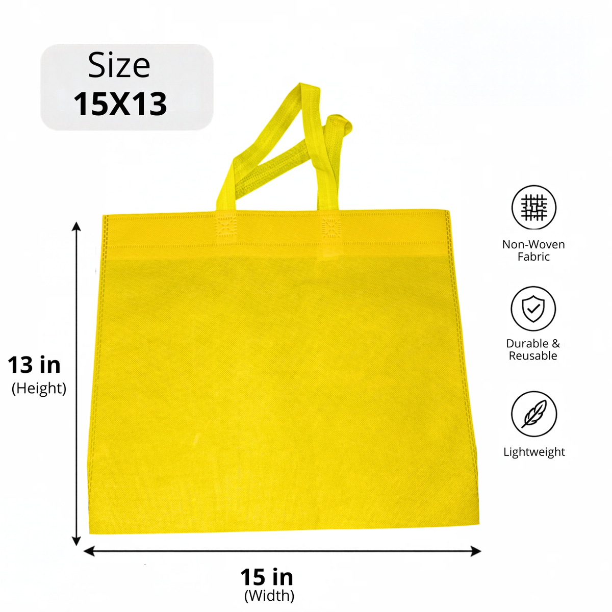 Slim Flat-Style Reusable Tote Bag