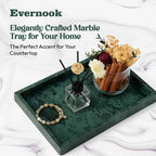 Deep Green Marble Vanity Multipurpose Tray