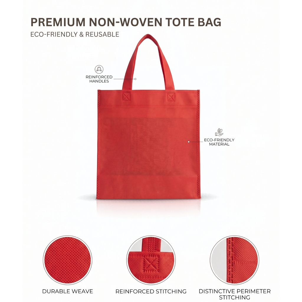 Deep Gusset Cubical Tote Bag