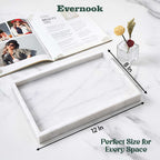 White Marble Vanity Multipurpose Tray