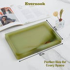 Olive Green Marble Vanity Multipurpose Tray