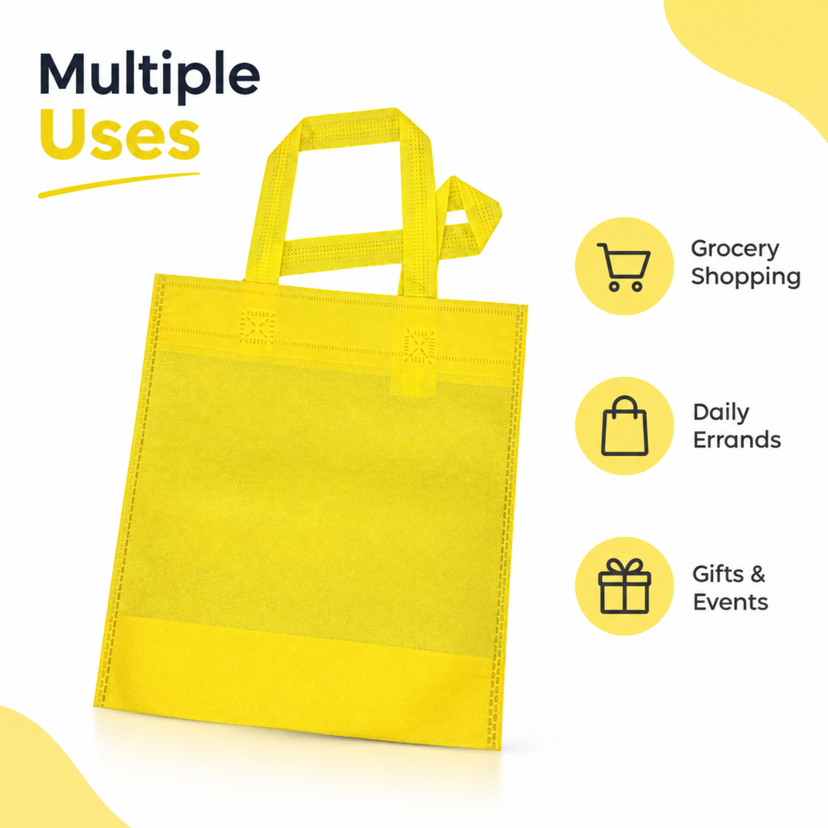Deep Gusset Cubical Tote Bag