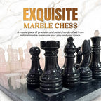 Onyx Blend Marble Chess Set