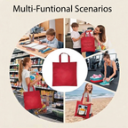 Slim Flat-Style Reusable Tote Bag