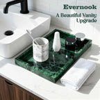Deep Green Marble Vanity Multipurpose Tray