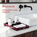 Deep Red Marble Vanity Multipurpose Tray
