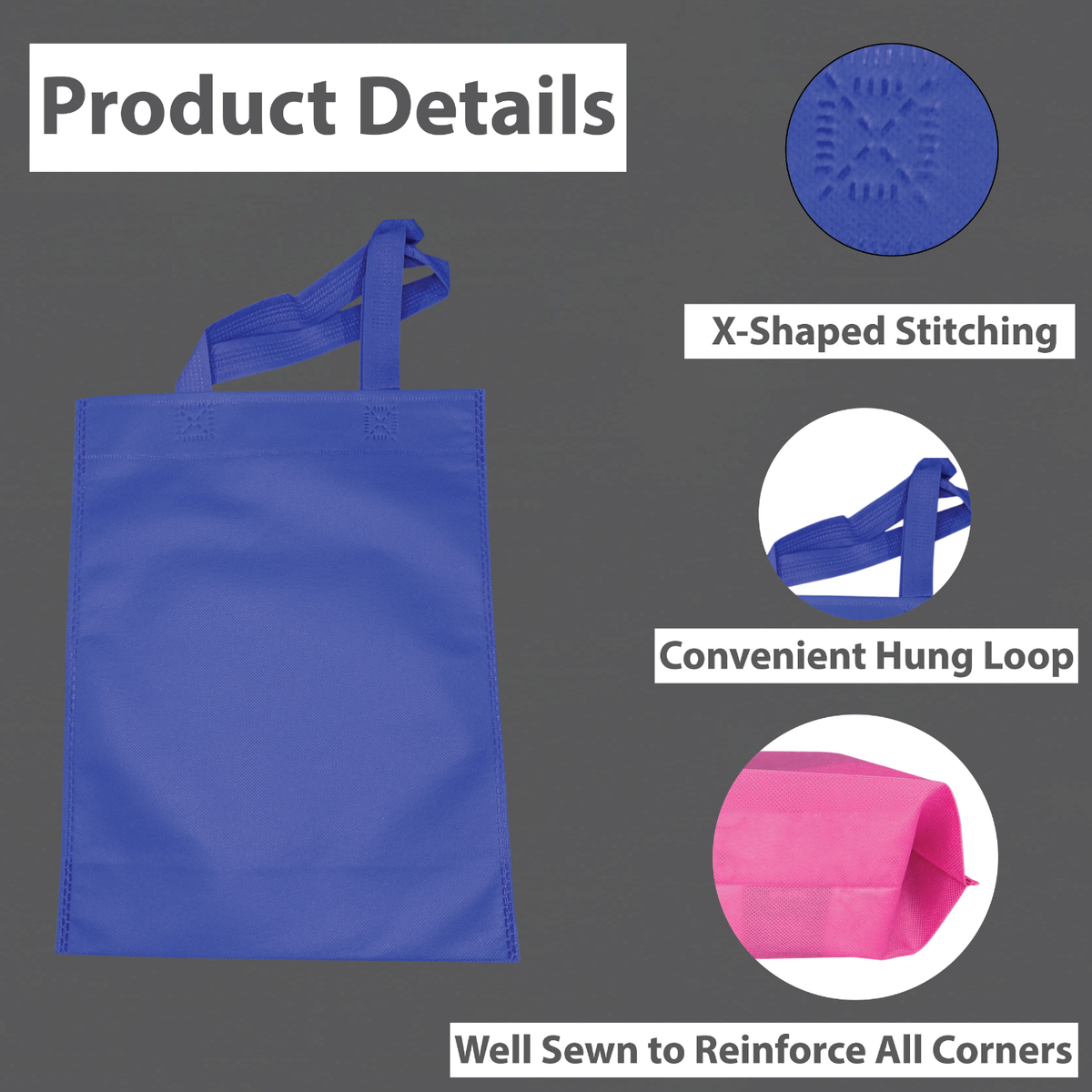 Deep Gusset Cubical Tote Bag
