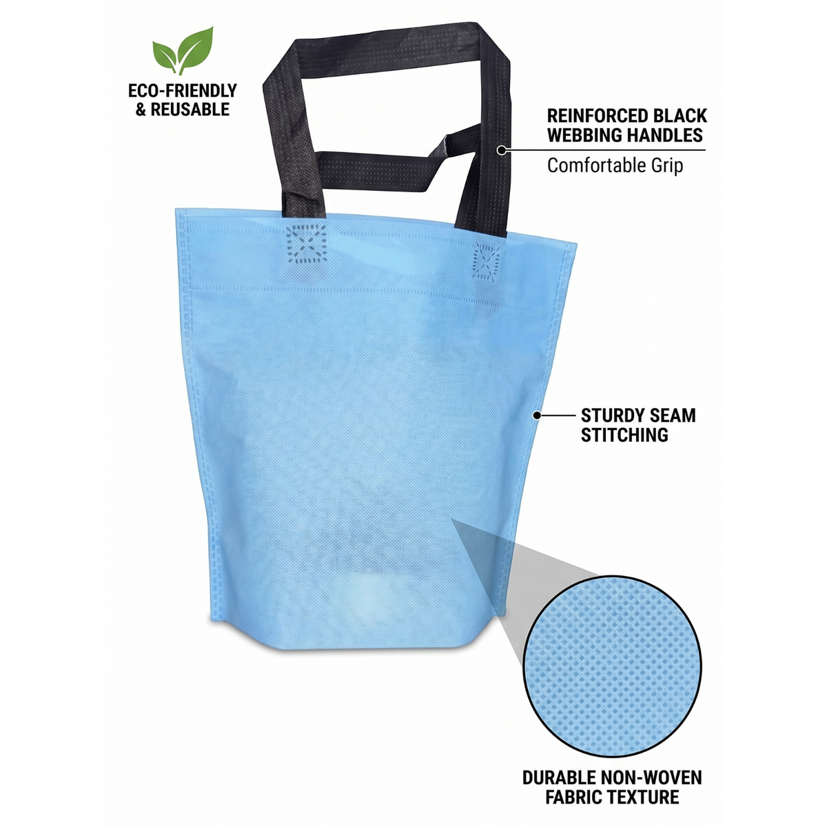 Deep Gusset Cubical Tote Bag