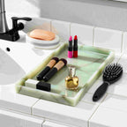 Olive Green Marble Vanity Multipurpose Tray