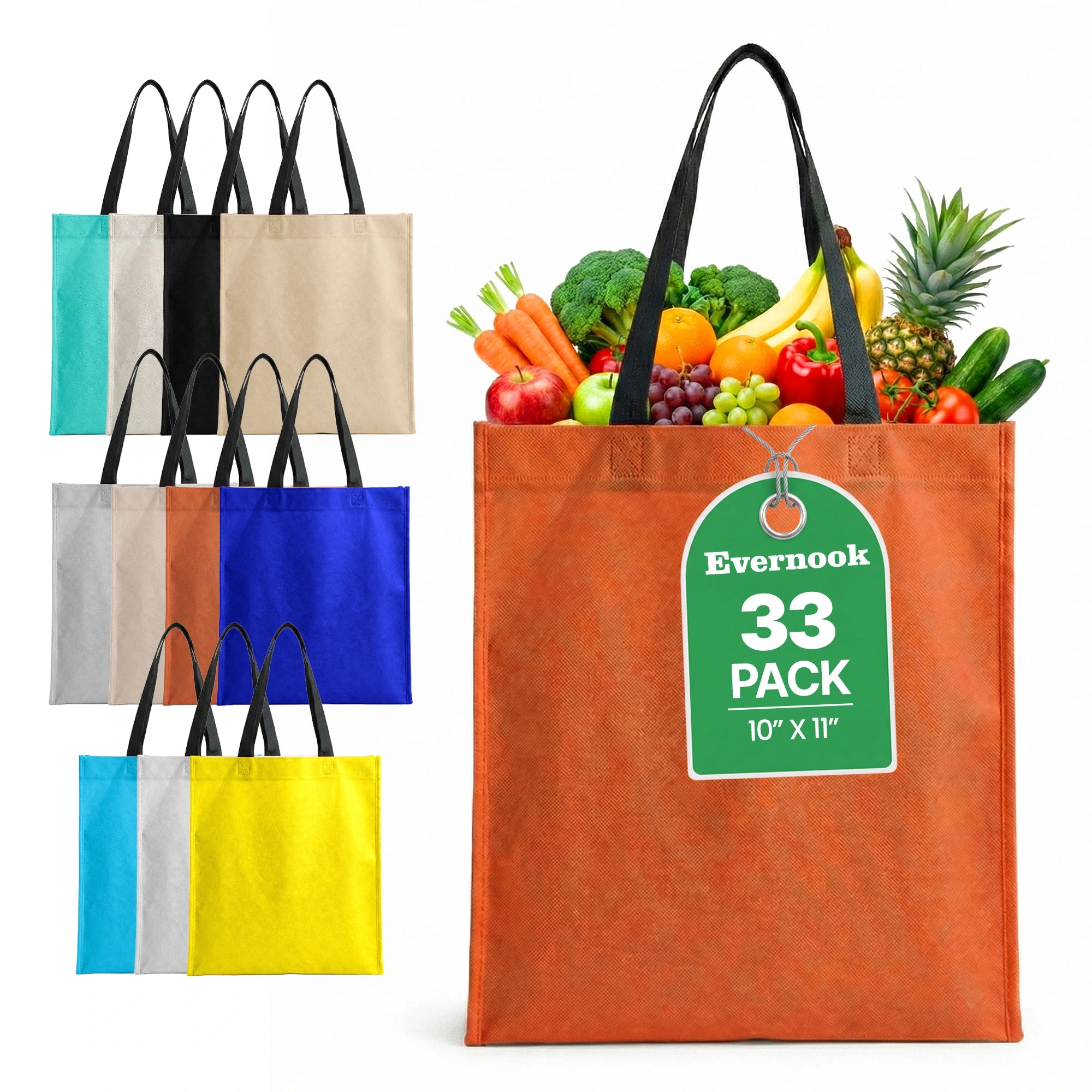Tote Bags – Bulk Pack of 33