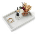 White Marble Vanity Multipurpose Tray