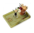 Olive Green Marble Vanity Multipurpose Tray